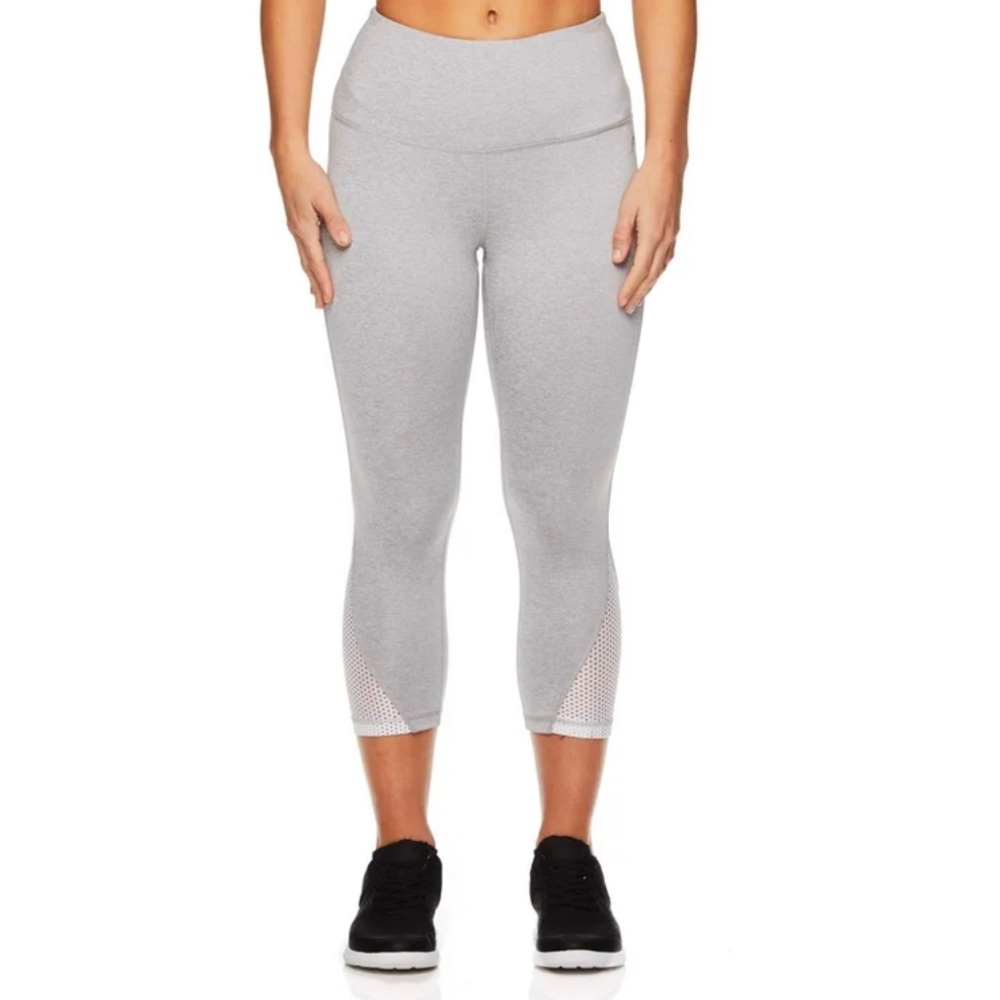 NWT HEAD HIGH WAISTED CAPRI WOROUT LEGGINGS CROP ACTIVEWEAR GYM & RUNNING PANTS